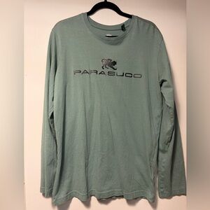Parasuco Men's Green Long Sleeve Tee Shirt